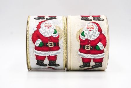 Jolly Santa Claus Design Ribbon_KF8271 (2)